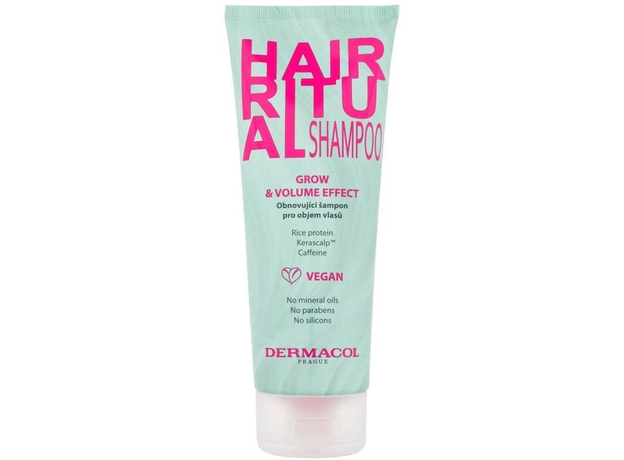 Dermacol Hair Ritual Grow & Volume Shampoo Shampoo 250ml (Fine Hair - Anti Hair Loss)