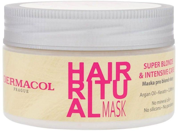 Dermacol Hair Ritual Super Blonde Mask Hair Mask 200ml (Blonde Hair)