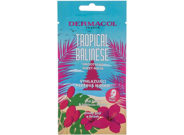 Dermacol Tropical Balinese Smoothing Face Mask 1pc (For All Ages)