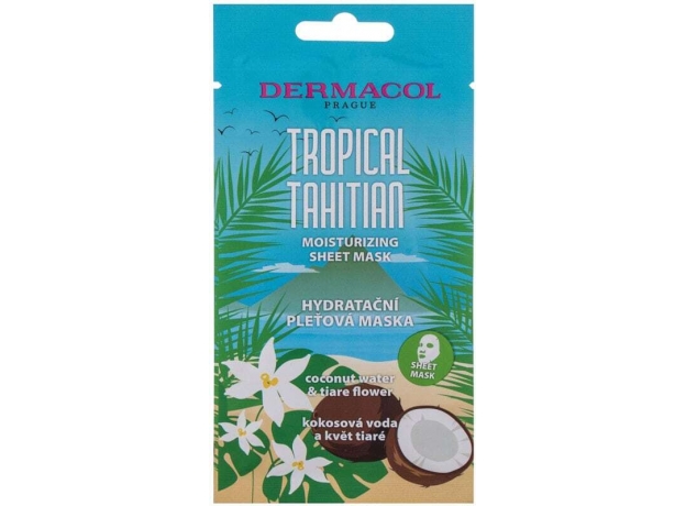 Dermacol Tropical Tahitian Moisturizing Face Mask 1pc (For All Ages)