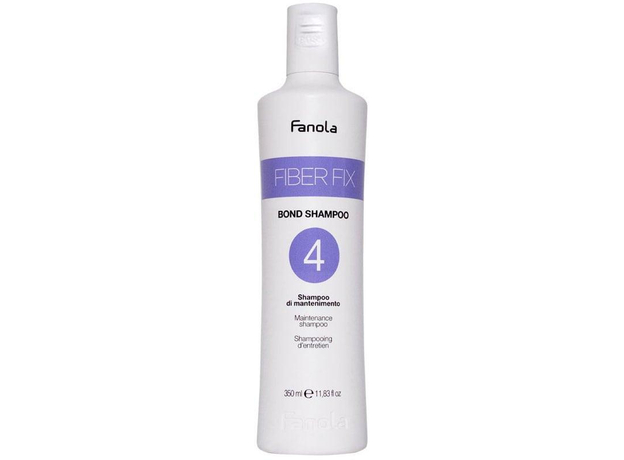 Fanola Fiber Fix Bond Shampoo 4 Shampoo 350ml (Colored Hair)