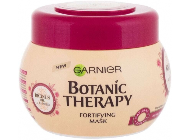 Garnier Botanic Therapy Ricinus Oil & Almond Hair Mask 300ml (Brittle Hair - Weak Hair)