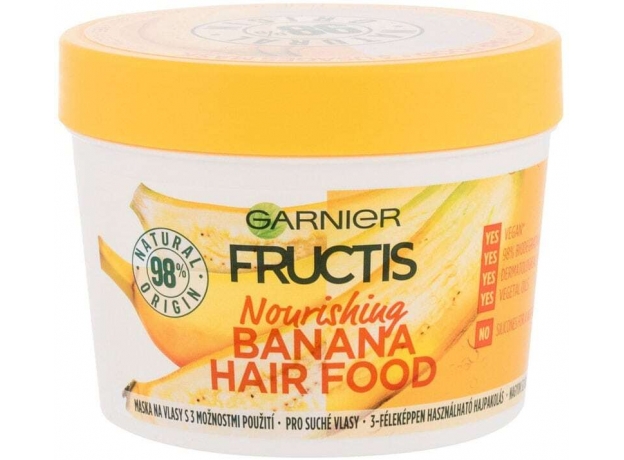 Garnier Fructis Hair Food Banana Hair Mask 390ml (Dry Hair)