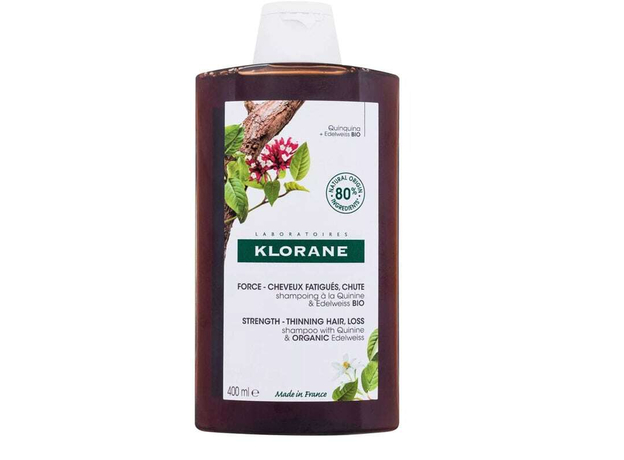 Klorane Quinine Strength - Thinning Hair, Loss Shampoo 400ml (Anti Hair Loss)