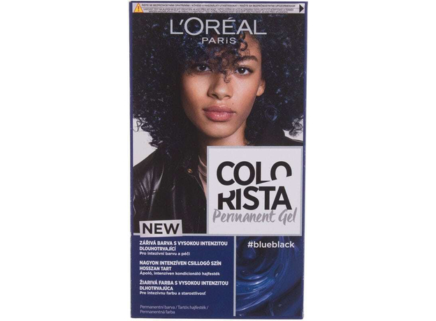 L´oréal Paris Colorista Permanent Gel Hair Color Blue Black 60ml (Colored Hair - All Hair Types)