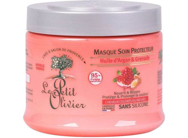 Le Petit Olivier Argan Oil & Pomegranate Protective Hair Mask 330ml (Colored Hair)