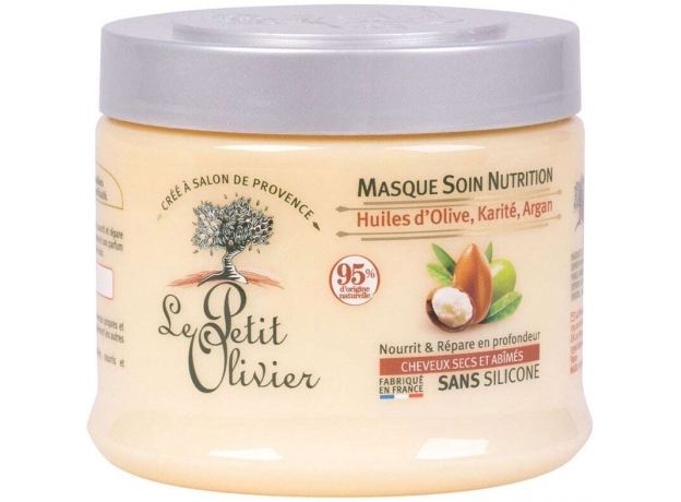 Le Petit Olivier Olive, Shea, Argan Oils Nutrition Hair Mask 330ml (Damaged Hair - Dry Hair)