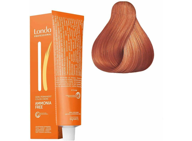 Londa Professional Demi-Permanent Colour Ammonia Free Hair Color 8/43 60ml (Colored Hair - All Hair Types)