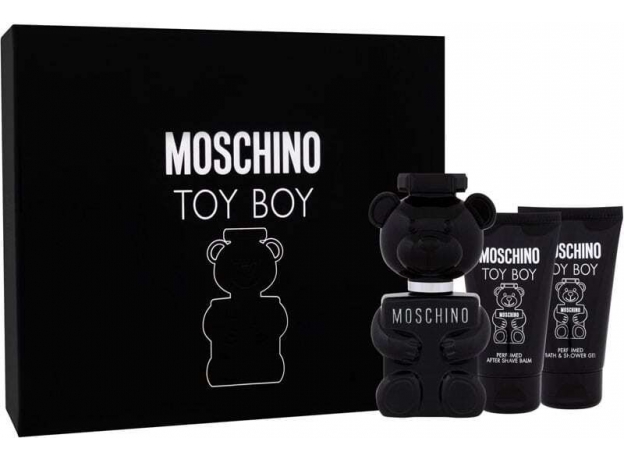 Moschino Toy Boy Eau de Parfum 50ml Combo: Edp 50 Ml + Aftershave Balm 50 Ml + Shower Gel 50 Ml