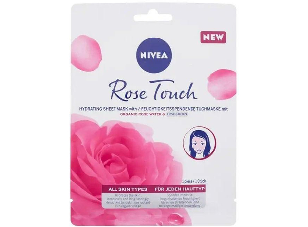 Nivea Rose Touch Hydrating Sheet Mask Face Mask 1pc