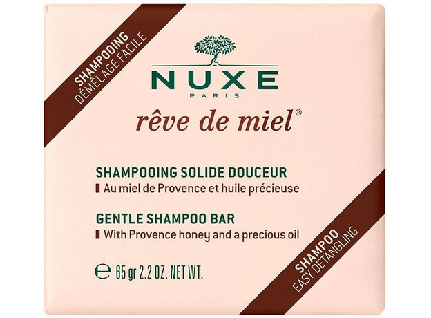 Nuxe Reve de Miel Gentle Shampoo Bar Shampoo 65gr (All Hair Types)
