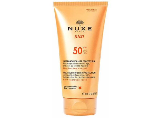 Nuxe Sun High Protection Melting Lotion SPF50 Sun Body Lotion 150ml
