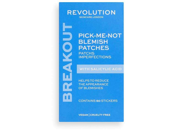 Revolution Skincare Pick-Me-Not Blemish Salicylic Acid Face Mask 60pc (For All Ages)
