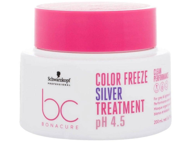 Schwarzkopf Professional BC Bonacure pH 4.5 Color Freeze Silver Hair Mask 200ml (Grey Hair)