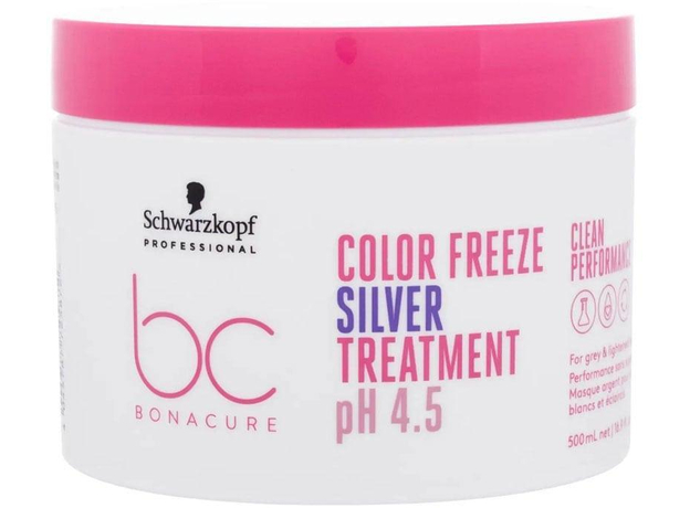 Schwarzkopf Professional BC Bonacure pH 4.5 Color Freeze Silver Hair Mask 500ml (Grey Hair)