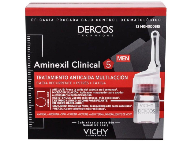 Vichy Dercos Aminexil Clinical 5 Against Hair Loss 12x6ml