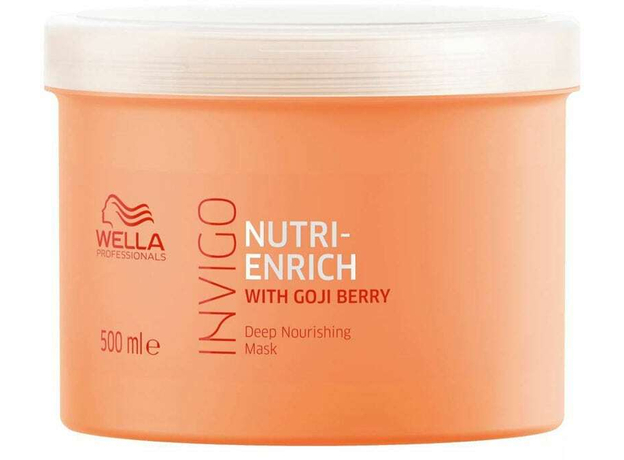 Wella Professionals Invigo Nutri-Enrich Deep Nourishing Hair Mask 500ml (Brittle Hair - Dry Hair)