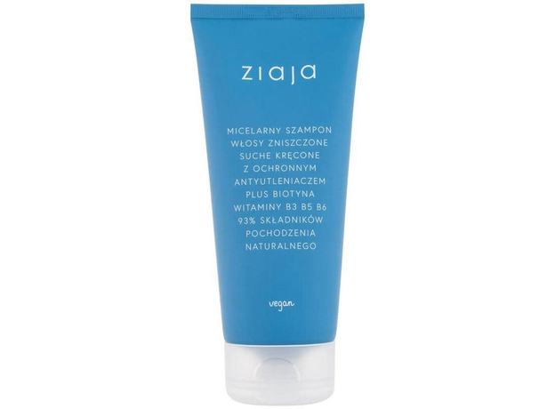 Ziaja Limited Summer Micellar Shampoo Shampoo 200ml (Curly Hair - Damaged Hair - Dry Hair)