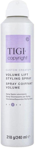 Tigi Copyright Custom Create Volume Lift Styling Spray Hair Mousse 240ml (Medium Fixation)