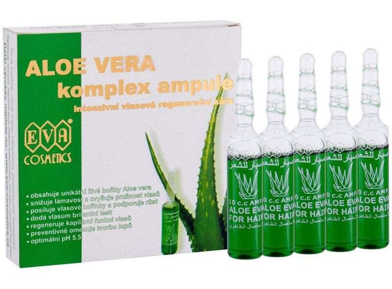 Eva Cosmetics Aloe Vera Complex Hair Care Ampoules Hair Serum 50ml (Colored  Hair - Dandruff - Weak Hair -