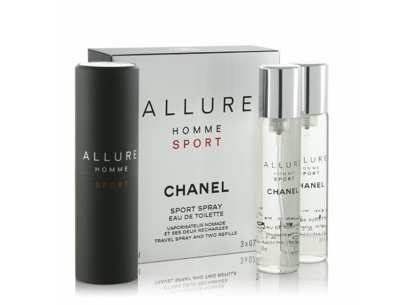 Chanel Allure Homme Sport Eau de Toilette 3x20ml (Twist and Spray)