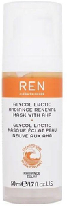 Ren Clean Skincare Radiance Glycolic Lactic Radiance Renewal Mask With AHA Face Mask 50ml